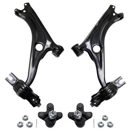 TRQ Front Lower Control Arm with Ball Joint Set Compatible with 2016-2021 Honda Civic