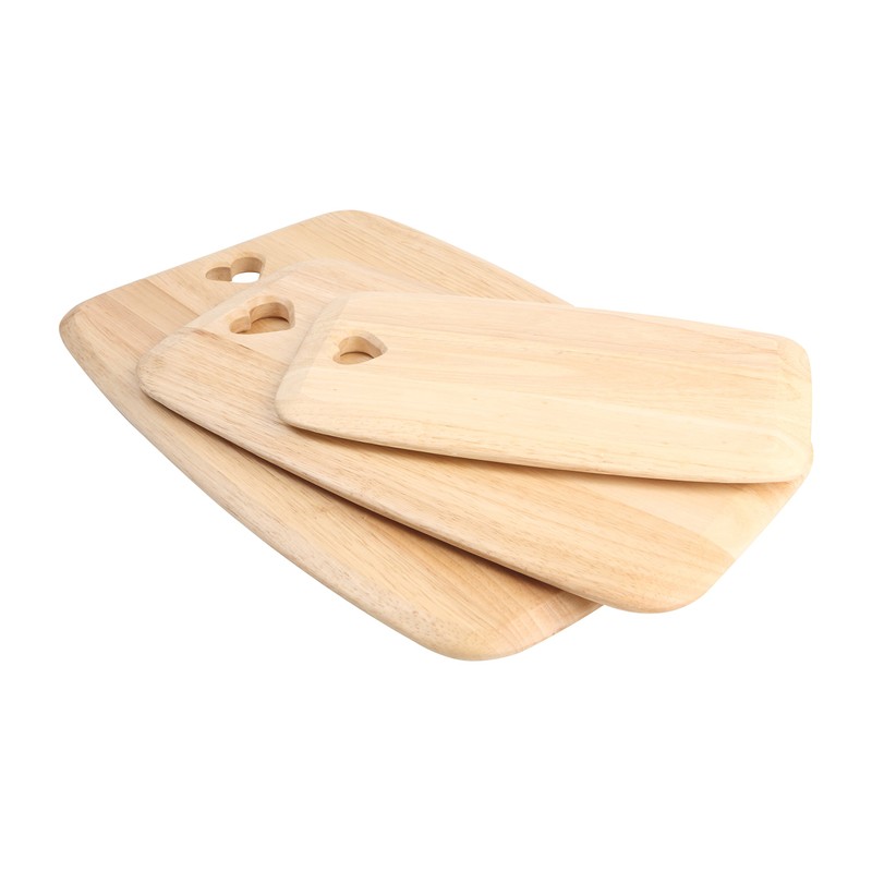 T&G 10880 Colonial Home Rectangular Chopping Board with Heart Cut-Out