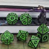 QMAY DND Dice Polyhedral Dice Set – 7 Pieces for