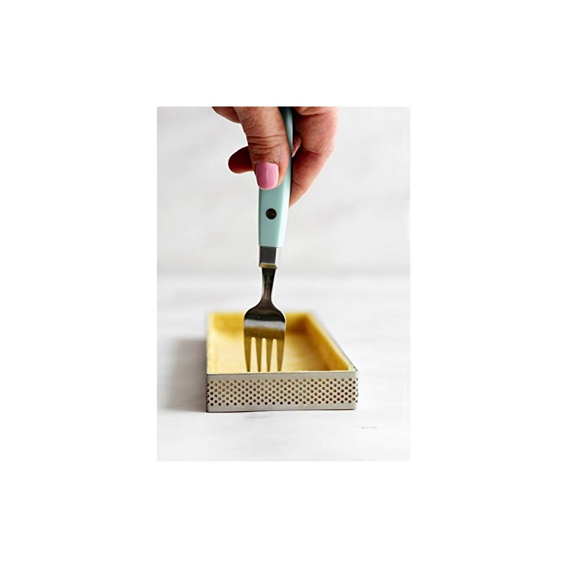 Decora 0064061 Rectangular Perforated Stainless Steel Baking Frame 10 x