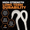 Xpose Safety 3/8" Hook and Eye Turnbuckle - Heavy Duty
