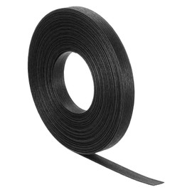 PATIKIL 16.4 Yards x 0.6" Paper Rattan Weaving Cane, 12-Ply Paper Rattan Weave Basket Weaving Supplies for DIY Home Kitchen Decoration Basket Crafts, Black