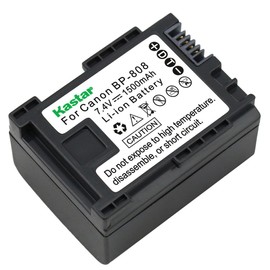 Kastar Battery for Canon BP-808 BP808 and Canon VIXIA HF G10 G20, HFM30 M31 M32 M40 M41 M300 M400, HF S10 S11 S20 S21 S30 S100 S200, HF10 HF11 HF20 HF21 HF100 HF200, HG20 HG21 HG30 XA10 Cameras