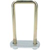 2 Pack M10 50mm x 130mm U-Bolt N-Bolt with Plates