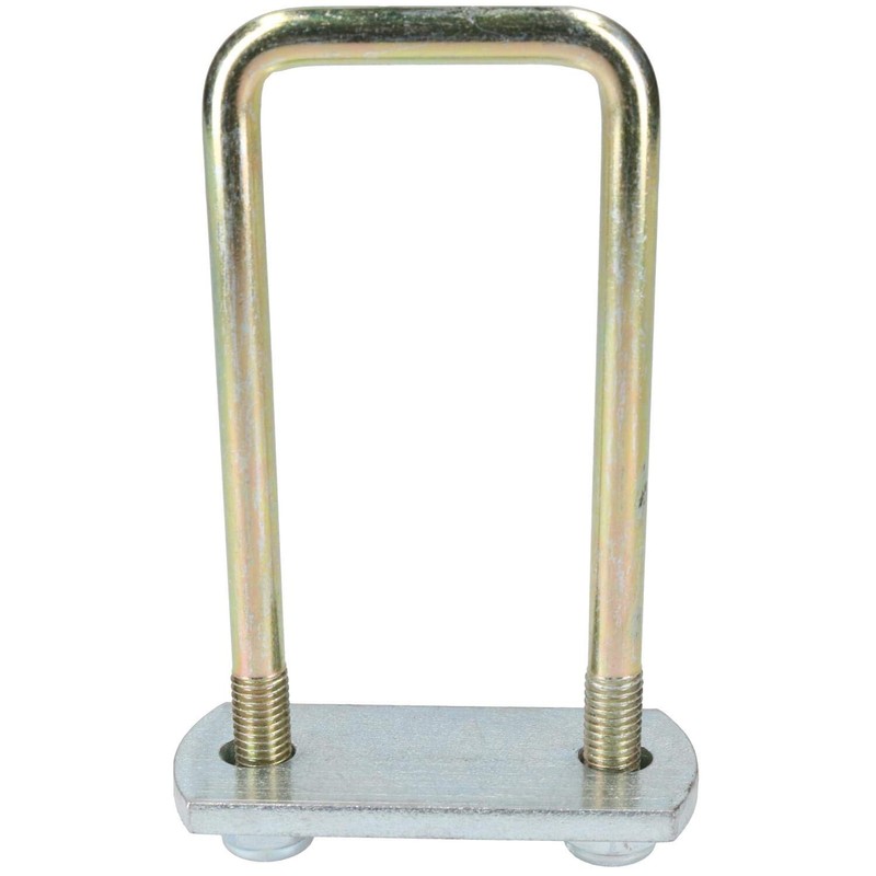 2 Pack M10 50mm x 130mm U-Bolt N-Bolt with Plates