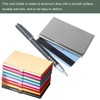 YOKIVE 4 Pcs Business Card Holder, Flip Cover Style |