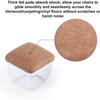 Ezprotekt Pack of 16 Chair Leg Floor Protectors Chair Leg