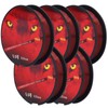 5Pcs 100M Nylon Lure Bait Fishing Line Wearproof Strong Toughness