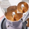 Bincoo Espresso Maker Stovetop - 2 Cup/120ML Small Stove Top