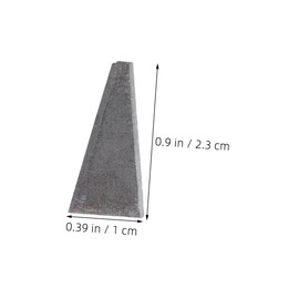 DOITOOL 1set Triangular Wedge Clip Cable Clamp Office Cable Clamp Outdoor Hooks Fixed Clamp Cable Clamp Household Cable Clamps Connection Clamp Connector Hole Belt High-carbon Steel 30pcs