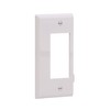 EATON Wiring STE26W Polycarbonate 1-Gang Decorator Sectional Mid Size Wall