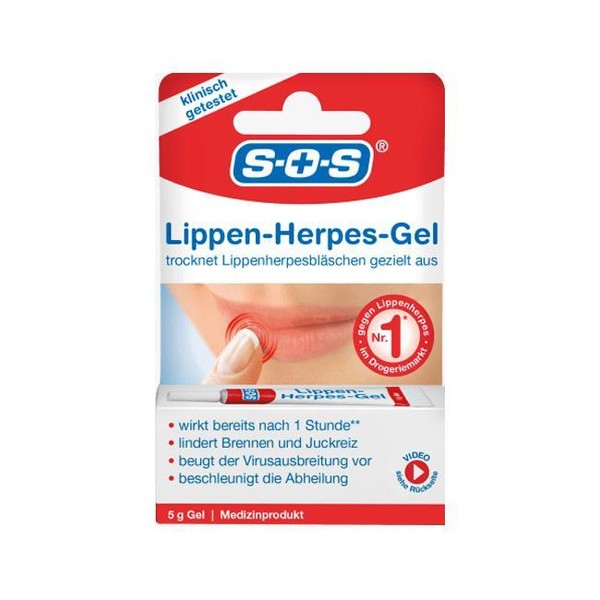 SOS Lippenherpes Gel 5 g