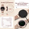Women's Smartwatch with Phone Function, 1.27 Inch AMOLED Fitness Smart
