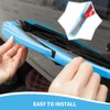 RAZPOY JL Front & Rear Window Wiper Blades Trim, Windshield