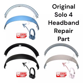 For Beats By Dre Genuine OEM Beats Solo 4 Wireless Headband Replacement Arch Fix Broken - Parts - Cloud Pink