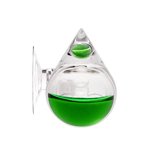 Clscea Aquatic CO2 Drop Checker Detachable Tear Drop Shape Without