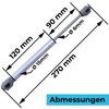 STAHLIA® 1 Pair Gas Lift Flap Fitting Gas Pressure Damper