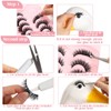 Geelin 7 Pcs Porch Goose Outfit Eyelash for 23/17'' Plastic