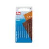 Prym Leather, 3-7, 6 pc Hand Needles, 6 Piece, Silver