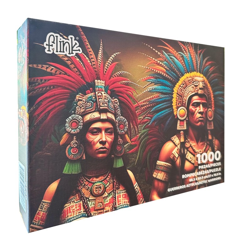 FLINK Rompecabezas Guerreros Aztecas 1000 Piezas