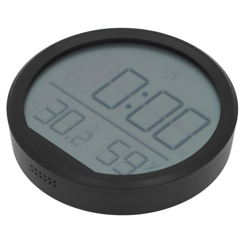 Indoor Thermometer Hygrometer Multifunction Thin Accurate Wall Mounted Digital Alarm