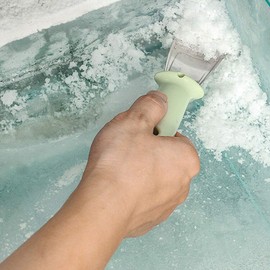 BestWayDigital Stainless Steel Refrigerator Shovel Ice Scraper Removal Deicing Tool Kitchen (Blue)