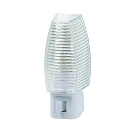 Westek 71053 Faceted Manual On/Off Night Lite, White