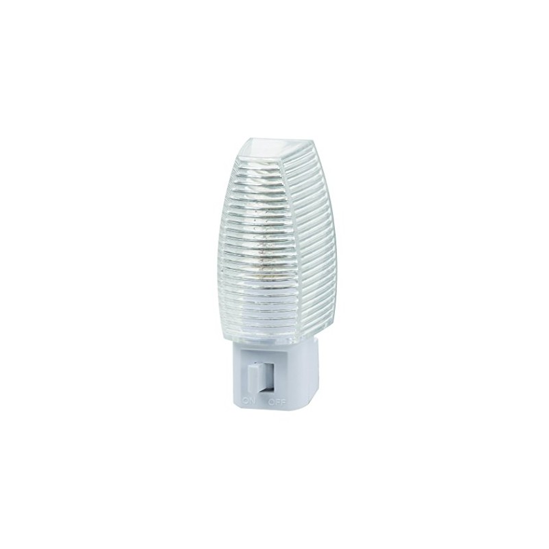 Westek 71053 Faceted Manual On/Off Night Lite, White