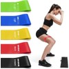 Exercise Resistance Bands Set, 5 Different Resistance Levels, Multi-Colour Loop