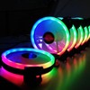 1-10x BRAINZAP 120 mm LED A-RGB/RGB Silent Case Fan Set