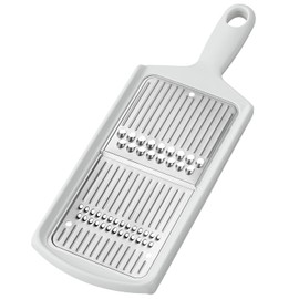 Shimomura Kogyo ATS-740 Aji Dining Box, Titanium Julienne & Tie Cutter, Dishwasher Safe, White