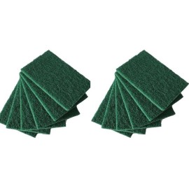 Shining 2 X 6 Pcs Shining Non-Scratch Heavy Duty Scrub sponge Scouring pads 6''x 4''