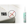 White BioSeal Waterproof 100% RTV Silicone Sealant Caulk Kitchen and