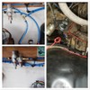 HUAZIZ Black 8 mm OD 5 mm ID Polyurethane PU