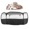 Foldable Small Animal Hamster Fence Autoopen Outdoor Indoor Exercise Crawling