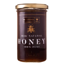 Maters & Co Unpasteurised 100% Pure Oak Honey, 325g jar