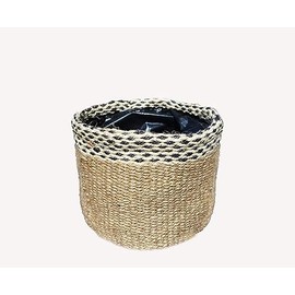 Plant Pots, Set of 2 Planters Indoor Plant Pot for All Home Garden Flowers Succulents Modern Round Decorative Flower Pot Indoor(Pot 25)