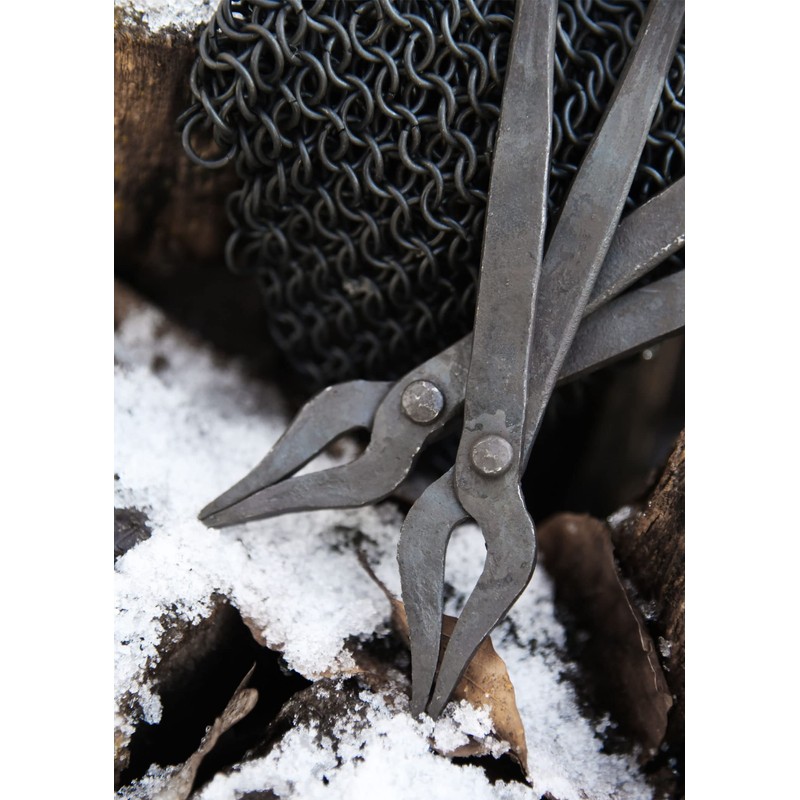 Battle-Merchant Pair of Hand Forged Steel Sarwurker's Pliers