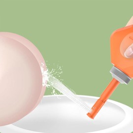 rutell Portable Bidet for Travel, Handheld Toilet Bidet Sprayer for Toilet, 240ml High Pressure Bidet Sprayer 360° Rotating Nozzle for Women & Children Camping