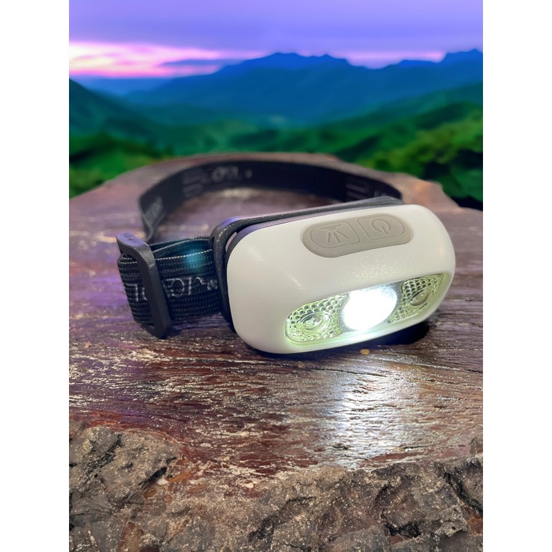 Orange You Glad Running Headlamp, White