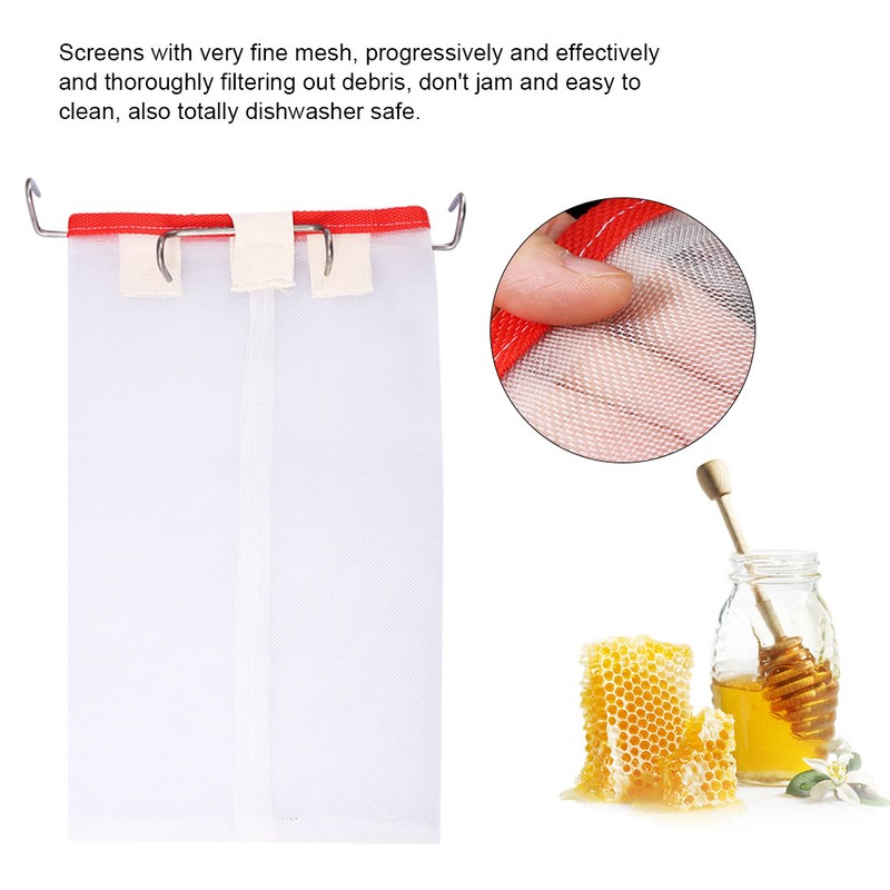 Rectangular Portable Honey Sieve Strainer Apiary Equipment Beekeeping Tools for