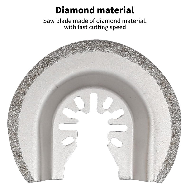 Oiieco 6Pcs Diamond Multi Tool Blades Kit, Oscillating Multi Tool