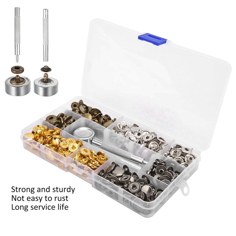 Sewing Buttons Small Lightweight Fastener Practical Iron Handicraft Tool for