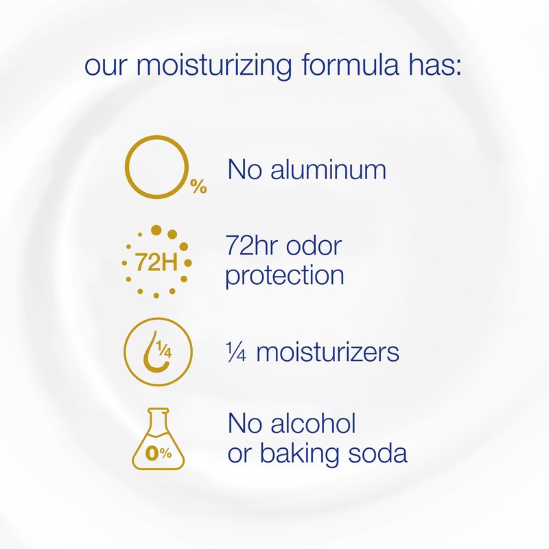 Dove Aluminum Free Deodorant for Women 4 Count Cucumber and