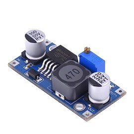 KICHOUSE 6 Pack Converter Module to Power Supply with Potentiometer Capacitors LED Indicator for Electronic Projects