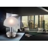 Globo LED Tisch Lampe Leuchte Nickel Matt Chrom Glas Touch