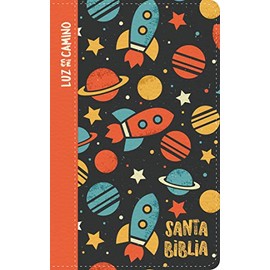 NVI Biblia Luz en mi camino cohetes, multicolor símil piel                                                                                            
