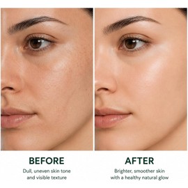 2PC Peeling Gel Exfoliante con Té Verde Elimina células muertas, Limpia poros, Textura ligera, Fácil aplicación, Uso facial diario