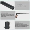 Action Camera Selfie Stick 23 to 120CM Extendable Aluminum Alloy