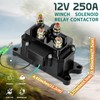 12V 250A Winch Solenoid Relay Contactor with 6 Protecting Caps